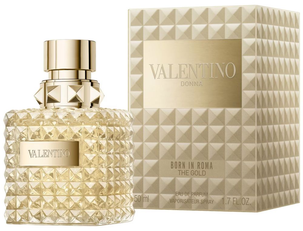 Valentino Born in Rome Gold